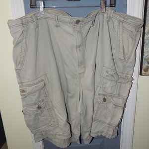 Lee Dungarees Cargo Khaki 8 Pocket Shorts Size 52
